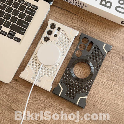 Samsung S25 Ultra ম্যাগনেটিক মেটাল কেস